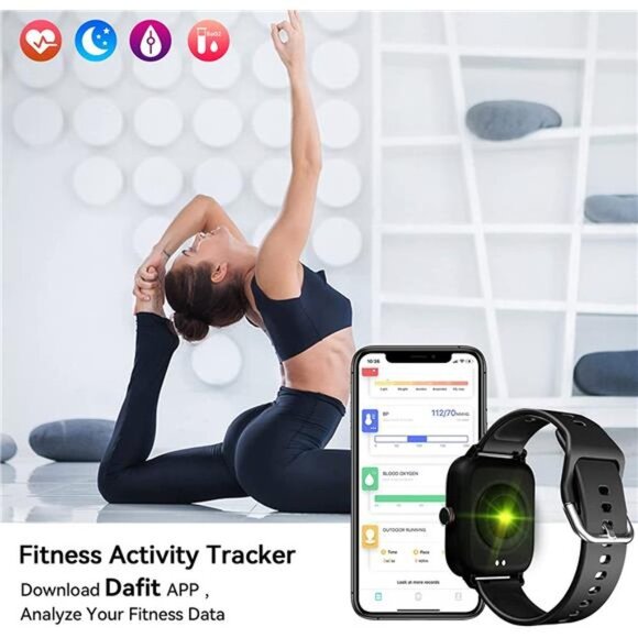 Smartwatch for Women Men Fitness Tracker with Sleep Health Monitor Calorie main image 7